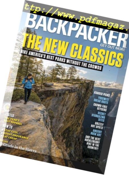 Backpacker – August 2018 Cover
