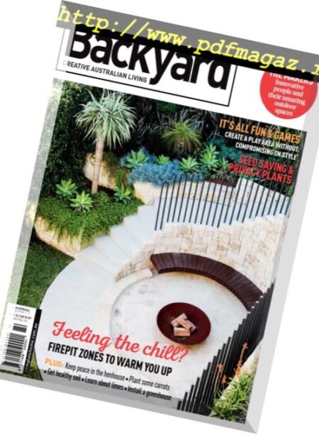 Backyard – July 2018 Cover