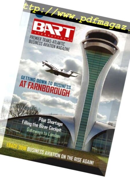 Bart International – July-August 2018 Cover