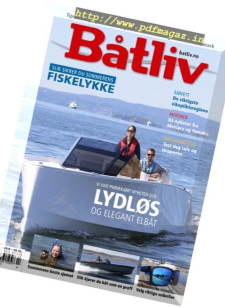 Batliv – juni 2018 Cover