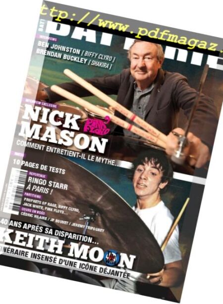 Batterie Magazine – aout-septembre 2018 Cover