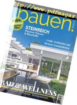 Bauen! – August-September 2018