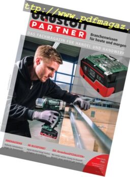 Baustoff Partner – Juni 2018