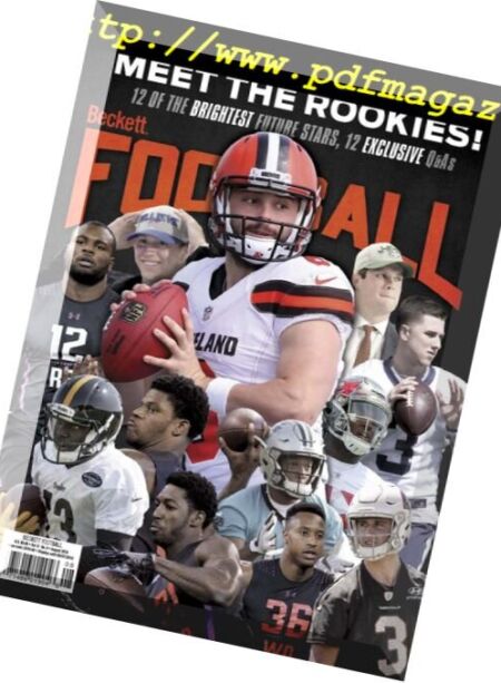 Beckett Football – August 2018 Cover