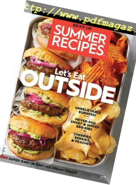Best of Better Homes & Gardens – Summer Recipes 2018 Cover