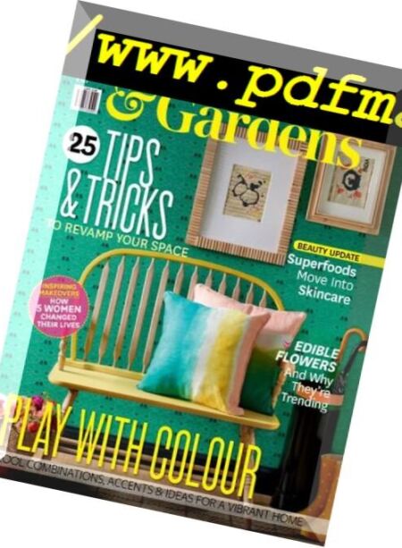 Better Homes & Gardens India – May 2018 Cover