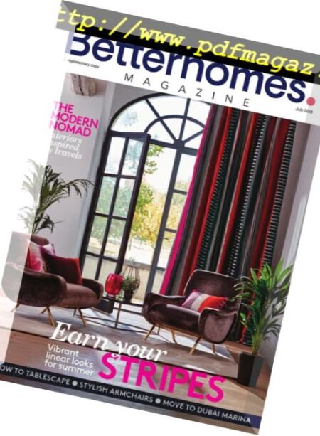 Better Homes – July 2018 Cover