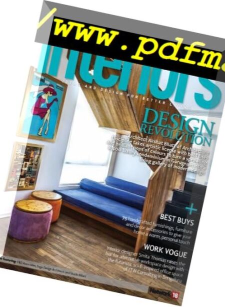 Better Interiors – June 2018 Cover