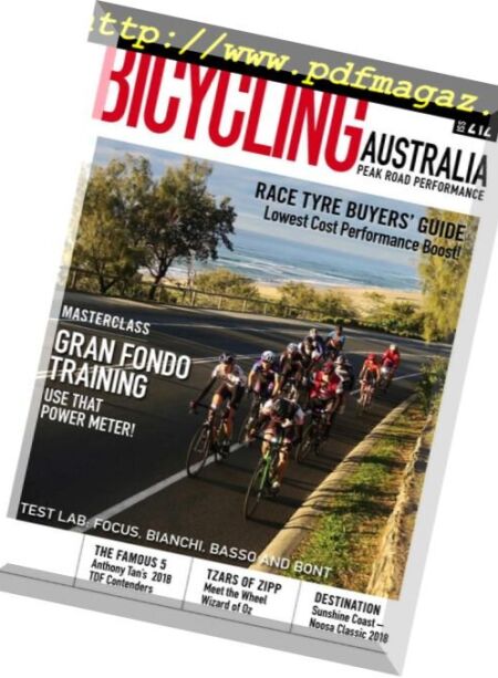 Bicycling Australia – July-August 2018 Cover
