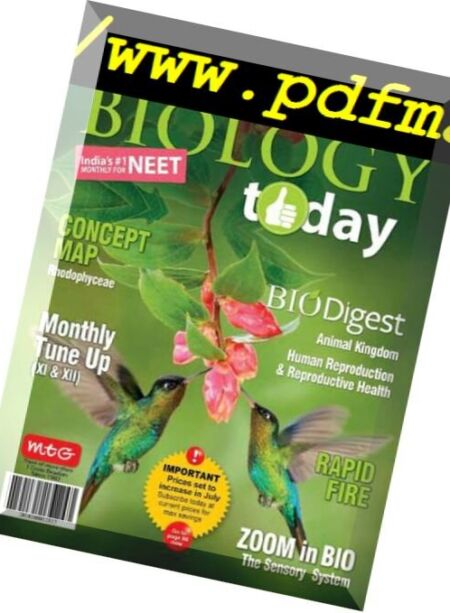 Biology Today – June 2018 Cover