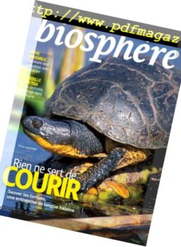 Biosphere – juin-juillet 2018