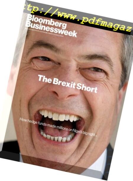 Bloomberg Businessweek Europe – July 02, 2018 Cover