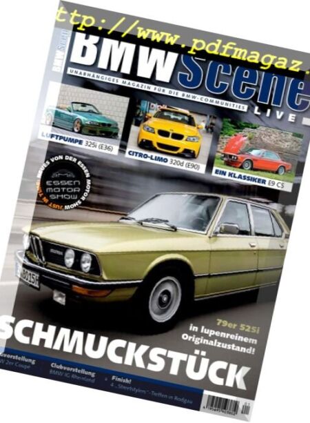 BMW Scene – Januar-Marz 2014 Cover