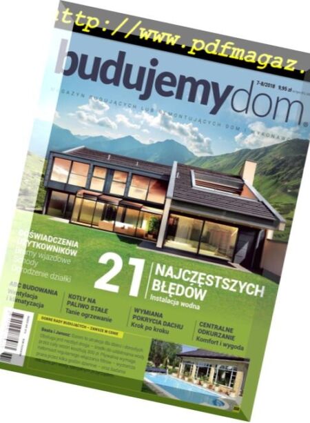 Budujemy Dom – Lipiec-Sierpien 2018 Cover