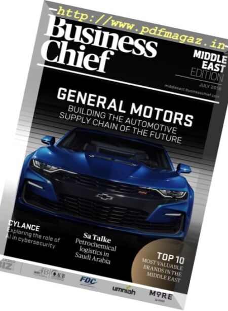 Business Chief Middle East – July 2018 Cover