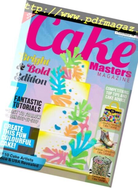 Cake Masters – June 2018 Cover