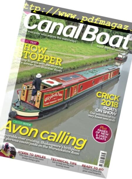 Canal Boat – August 2018 Cover