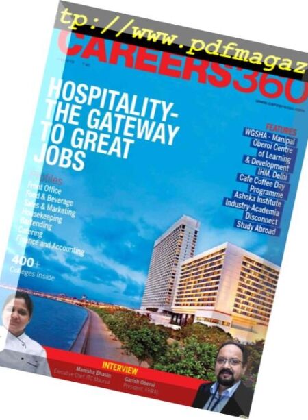 Careers 360 – (English Edition) – July 2018 Cover