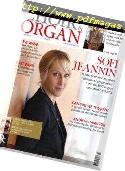 Choir & Organ – July-August 2018