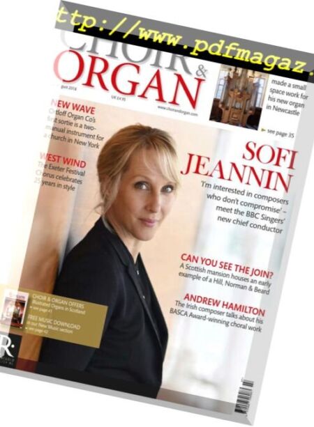 Choir & Organ – July-August 2018 Cover