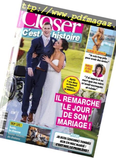 Closer C’est leur histoire – juin-juillet 2018 Cover