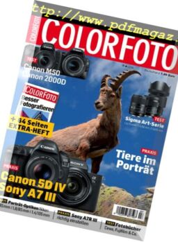 ColorFoto – Juli 2018