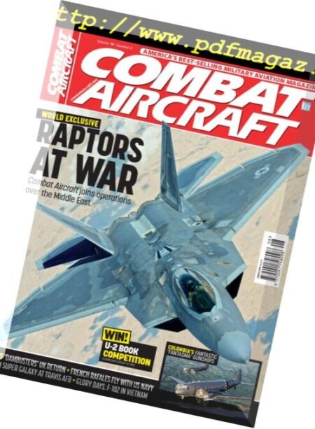 Combat Aircraft – August 2018 Cover