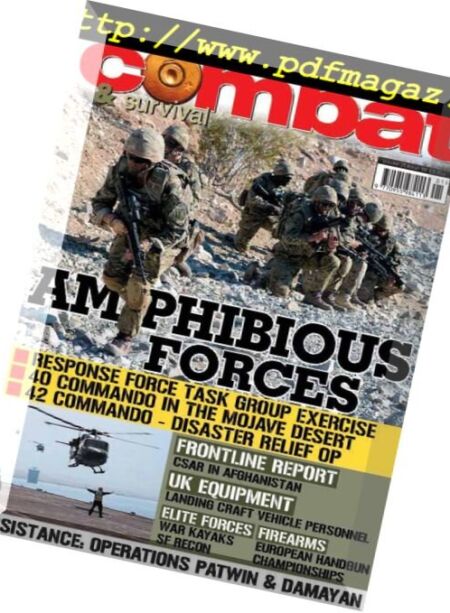 Combat & Survival – January 2014 Cover
