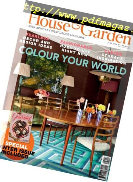 Conde Nast House & Garden – July 2018 Cover