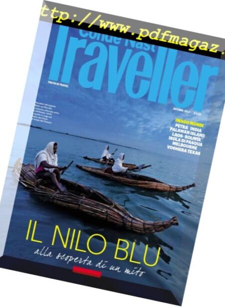 Conde Nast Traveller Italia – Autumn 2013 Cover
