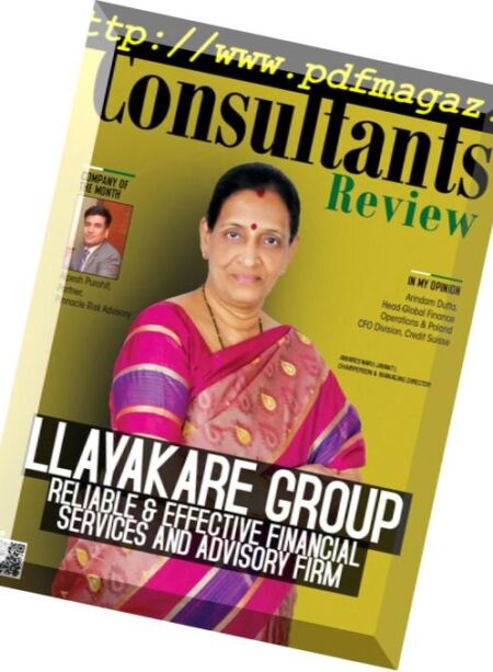 Consultants Review – May 2018 Cover