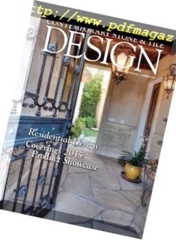 Contemporary Stone & Tile Design – Summer 2015