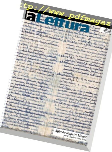 Corriere della Sera La Lettura – 8 Luglio 2018 Cover