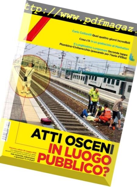 Corriere della Sera Sette – 5 Luglio 2018 Cover