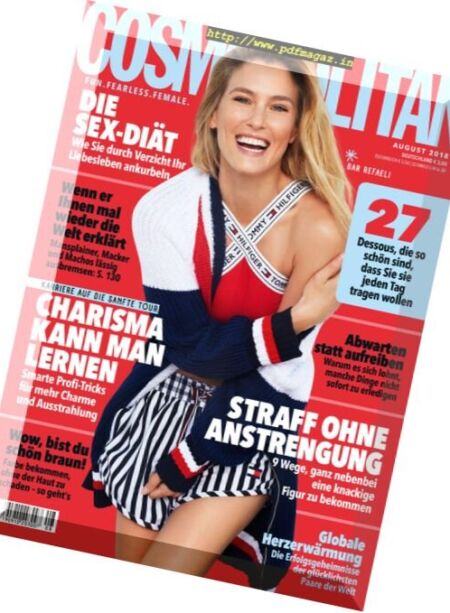 Cosmopolitan Germany – August 2018 Cover
