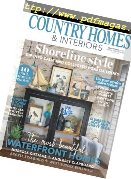 Country Homes & Interiors – August 2018 Cover