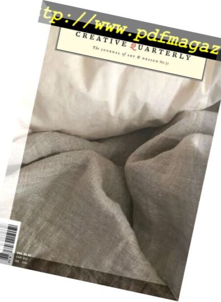 Creative Quarterly – June 2018 Cover
