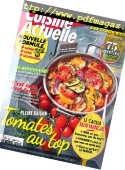 Cuisine Actuelle – juillet 2018