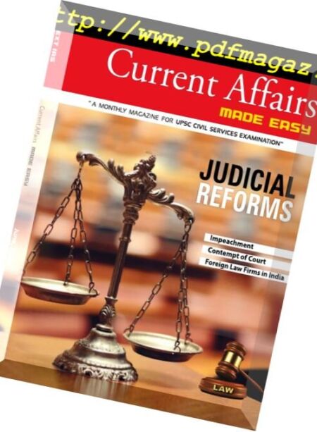 Current Affairs Made Easy – June 2018 Cover