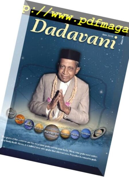 Dadavani English Edition – June 2018 Cover