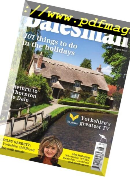 Dalesman Magazine – August 2018 Cover