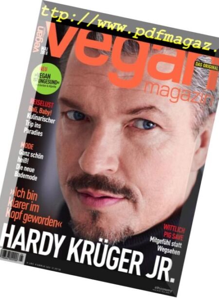 Das Vegan Magazin – Mai 2018 Cover