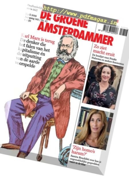 De Groene Amsterdammer – 06 juli 2018 Cover