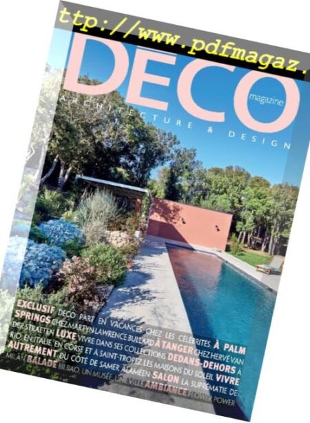 Deco Magazine – juin 2018 Cover