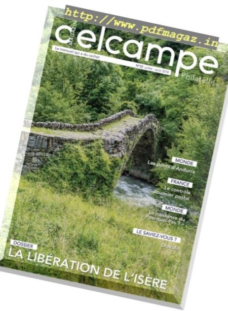 Delcampe Magazine Philatelie – juillet-aout 2018 Cover