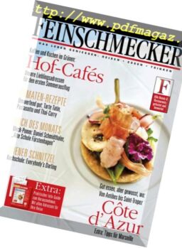 Der Feinschmecker – Juli 2018