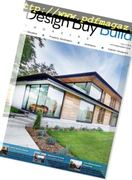 Design Buy Build – Issue 33, 2018 Cover