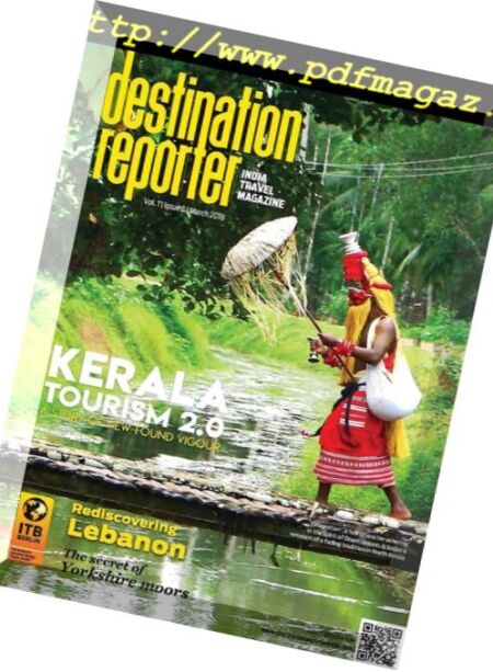 Destination Reporter – India Travel – February 2018 Cover