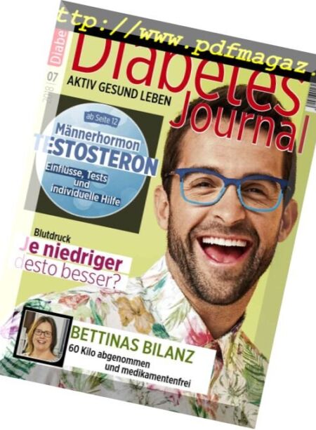 Diabetes Journal – Juli 2018 Cover