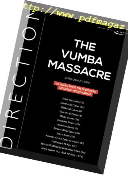 Direction – June 2018 Cover
